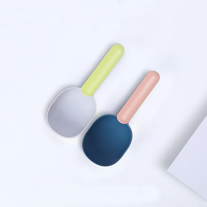 Portable Multi - function Pet Supplies for Cat, Dog, Puppy, Kitten: Feeding Spoon, Food Shovel, Scoop with Sealing Bag Clip