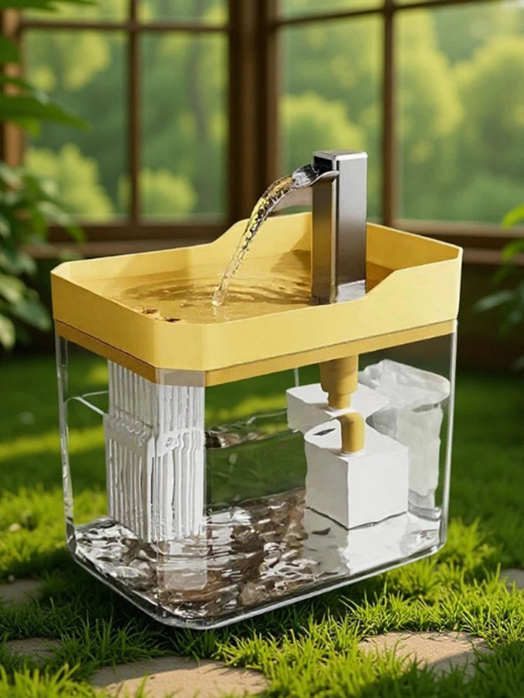 Pet Home Cat And Dog Water Dispenser Dog Automatic Recirculation Feeding And Drinking Supplies