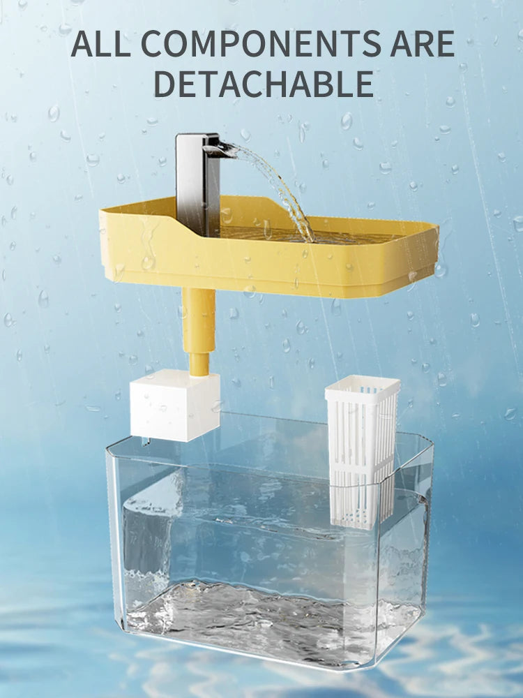 Pet Home Cat And Dog Water Dispenser Dog Automatic Recirculation Feeding And Drinking Supplies