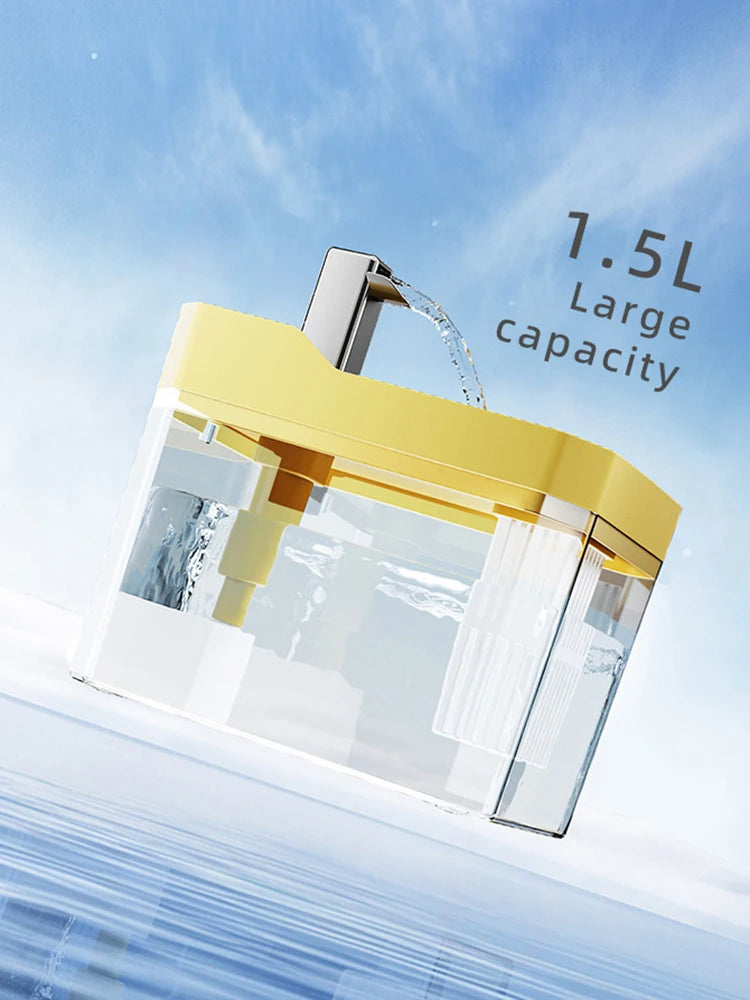 Pet Home Cat And Dog Water Dispenser Dog Automatic Recirculation Feeding And Drinking Supplies