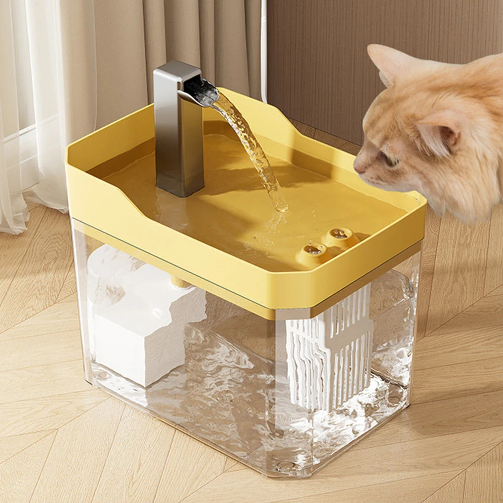 Pet Home Cat And Dog Water Dispenser Dog Automatic Recirculation Feeding And Drinking Supplies