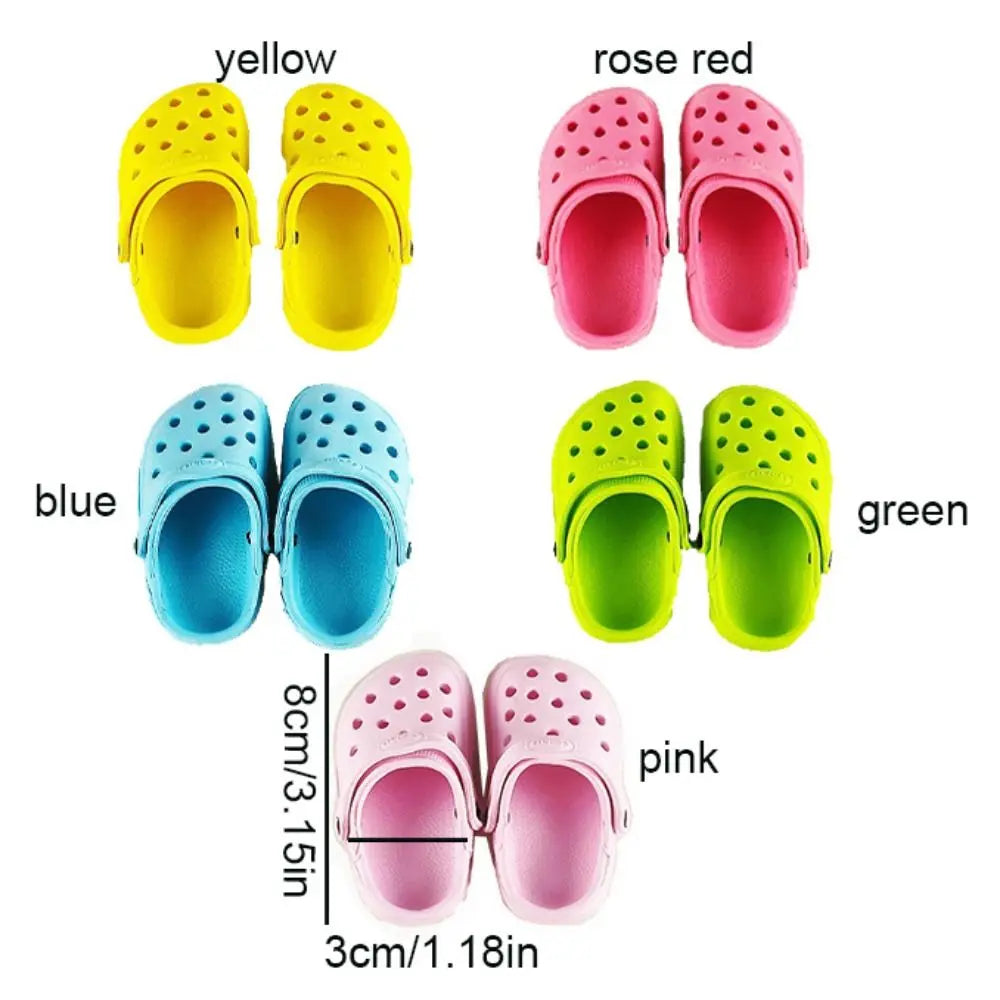 1 Pair Dog Accessories Non-slip Pet Sandals Comfortable Breathable Dog Hole Shoe EVA Soft-soled Dog Rain Boots for Cats