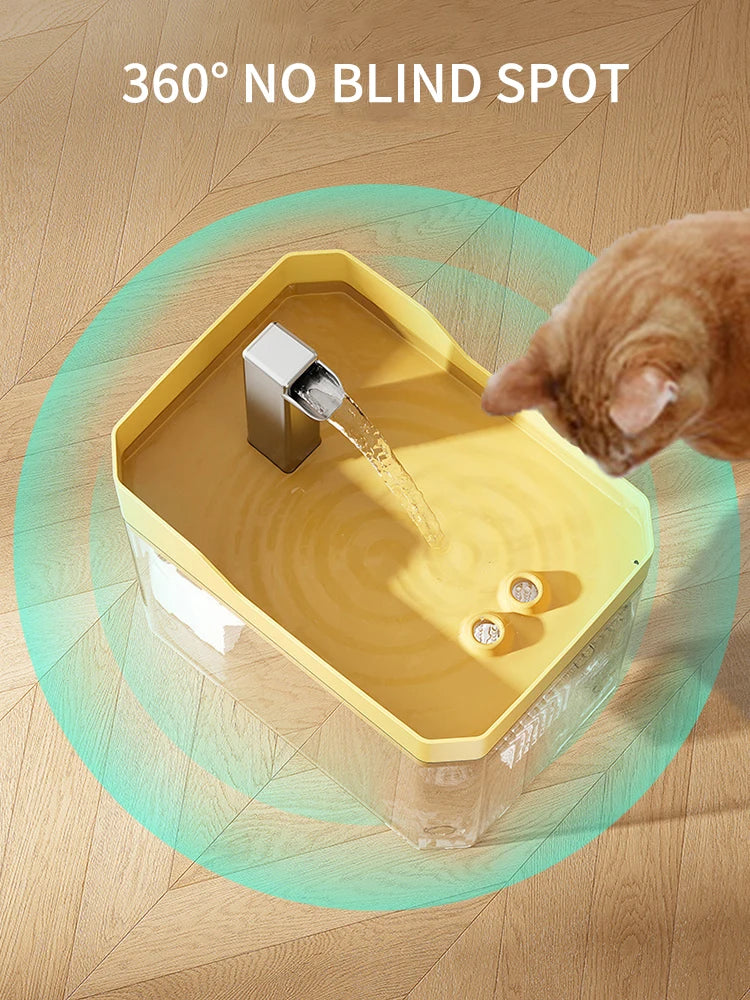 Pet Home Cat And Dog Water Dispenser Dog Automatic Recirculation Feeding And Drinking Supplies