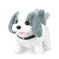 1Pc Simulation Electric Plush Dog Teddy Puppy Walking Sound Nodding Electronic Pet Toy For Boys and Girls Gifts
