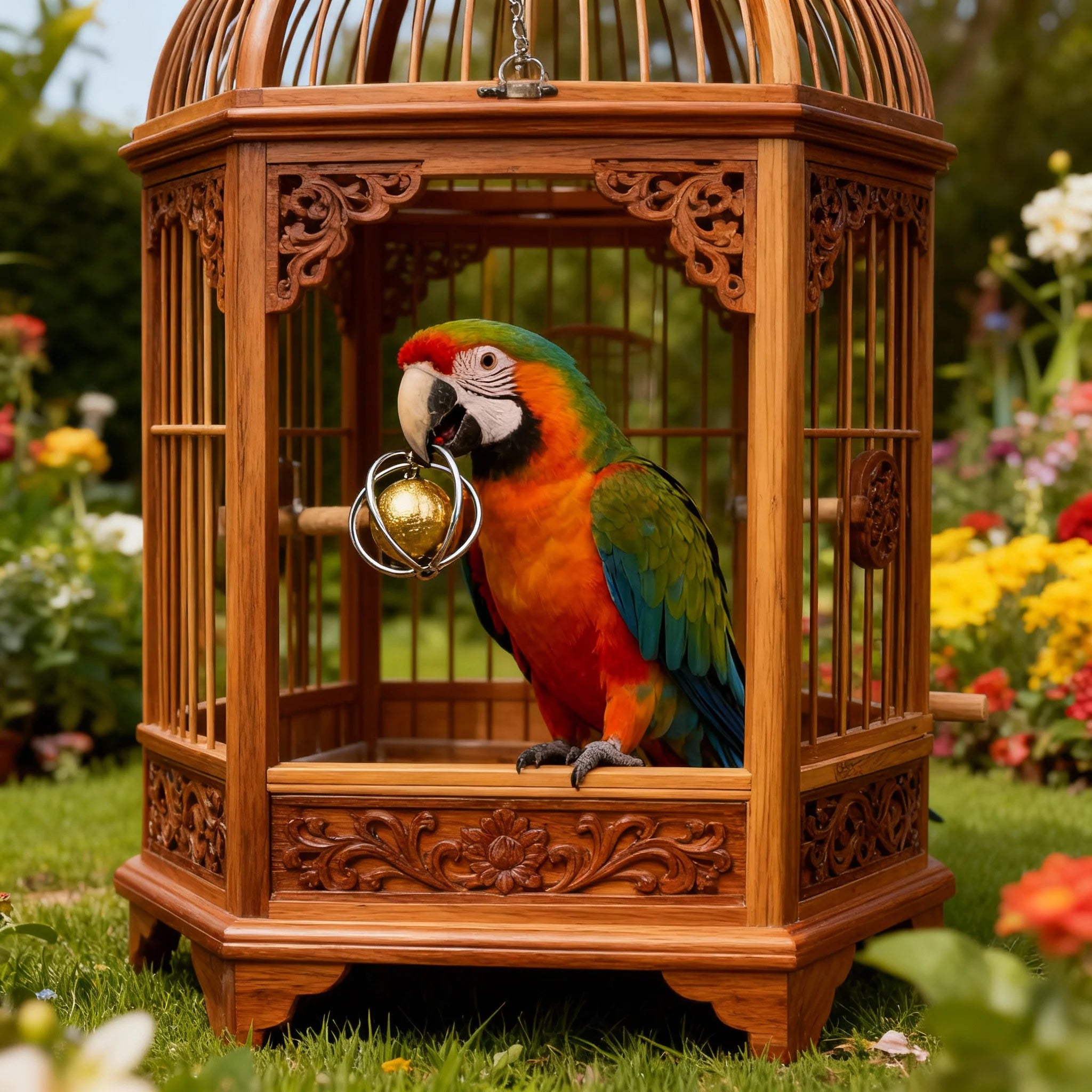 1 PCS Parrot Training Ball，Cat's toys，Bird Training，Grasp the ball，It won't bite，Relieve boredom，pet toy