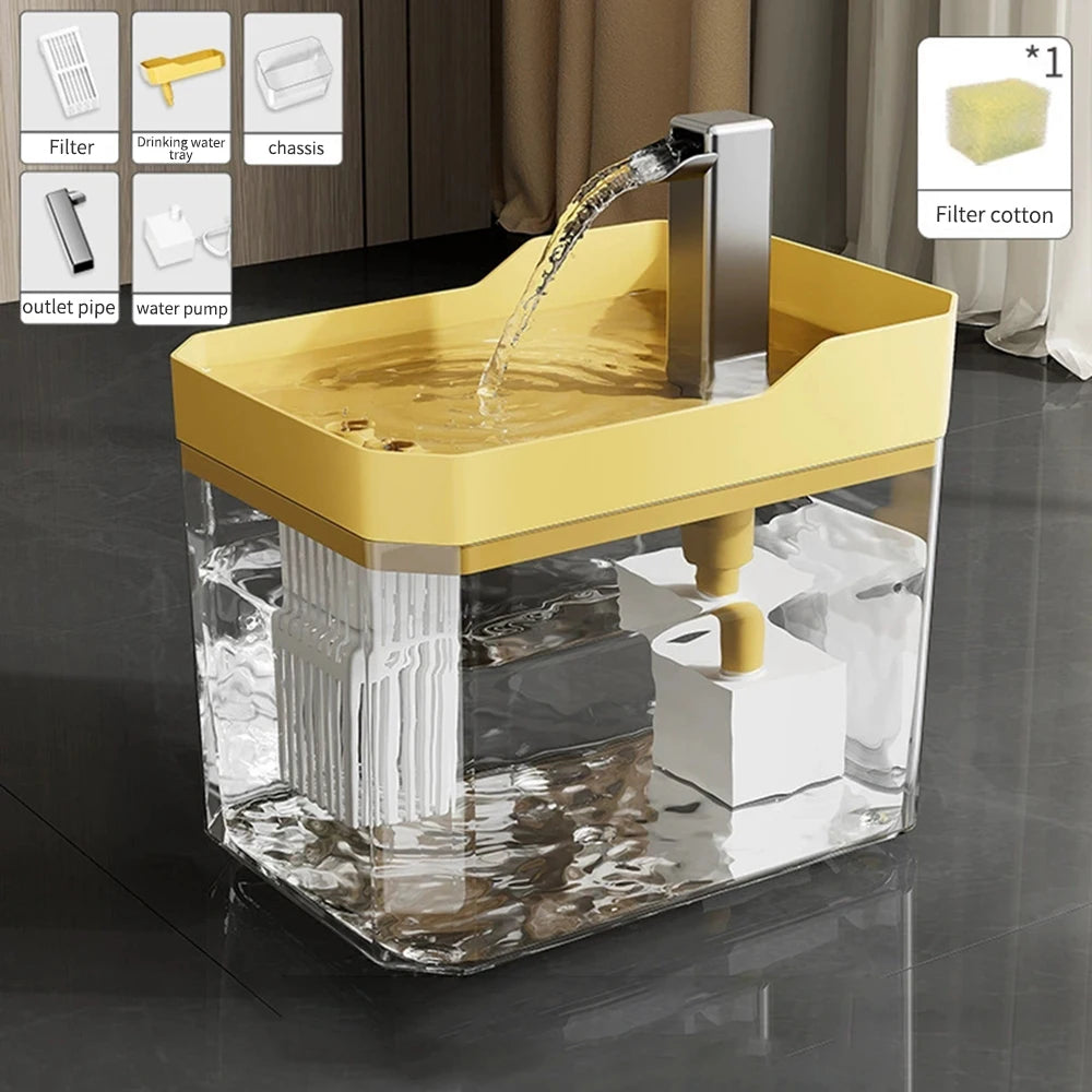 Pet Home Cat And Dog Water Dispenser Dog Automatic Recirculation Feeding And Drinking Supplies