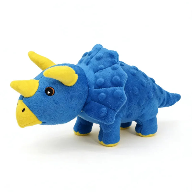 Pet Supplies Dinosaur Toys Dog Tough Toys  Plush Dog Toy Dog Squeak Toys Pet Tooth Chew Toy Suitable For Small Medium Large Dogs