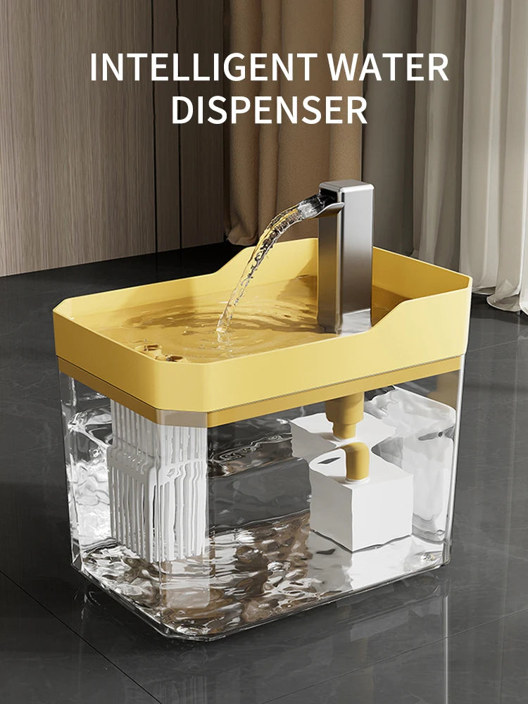 Pet Home Cat And Dog Water Dispenser Dog Automatic Recirculation Feeding And Drinking Supplies