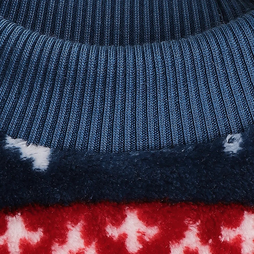 1PC Pet Sweater Christmas Autumn and Winter Warm Simple and Comfortable Printed Clothes Dog Clothes