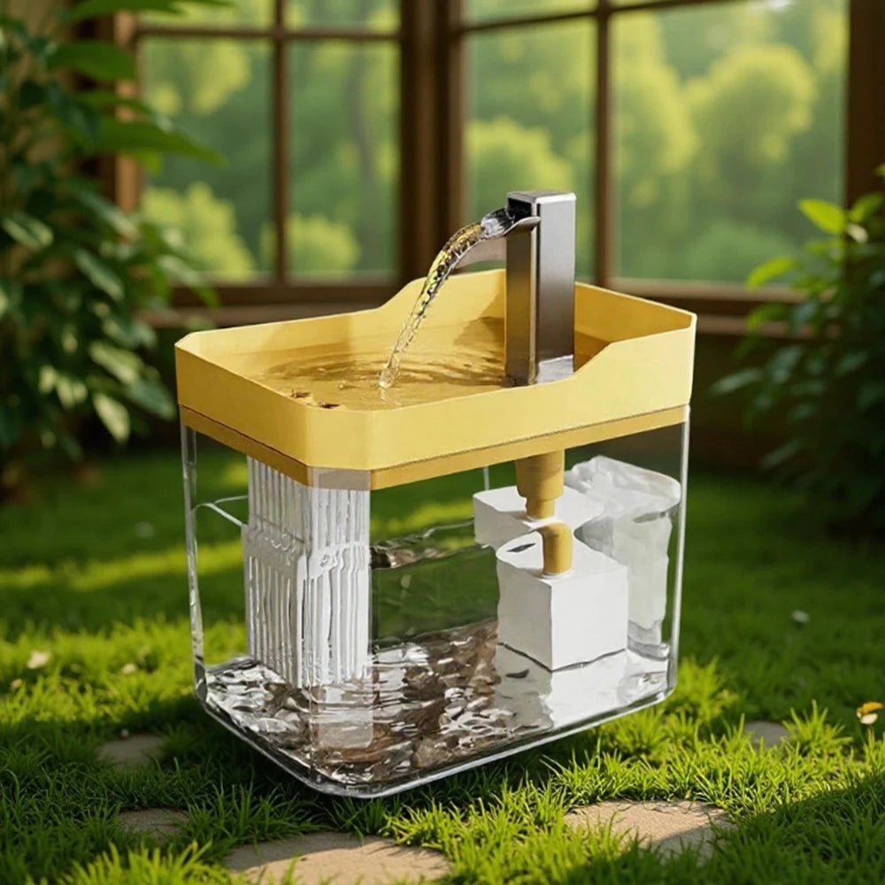 Pet Home Cat And Dog Water Dispenser Dog Automatic Recirculation Feeding And Drinking Supplies